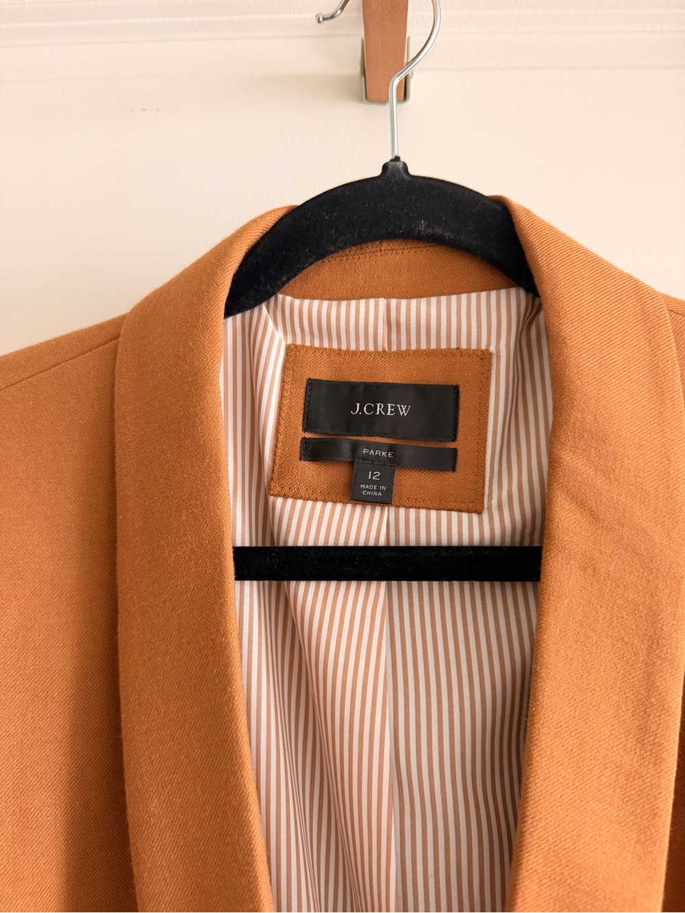 J. Crew Women's Parke Blazer in Camel - Picture 2 of 5